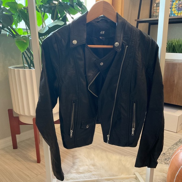 H&M Size 4 Motorcycle Jacket - Picture 1 of 4